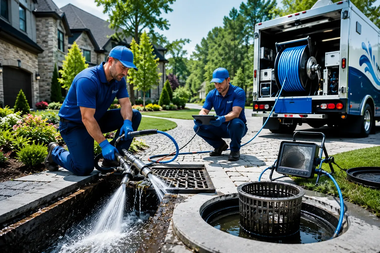 Local outdoor drain cleaning professionals in Blooming Grove, TX